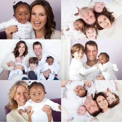 Picture Collage of Amaya Josephine Hermann's family flaunting their bonds.